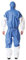3M 4535M Schutzanzug, Typ 5/6, Größe M, Weiß/Blau