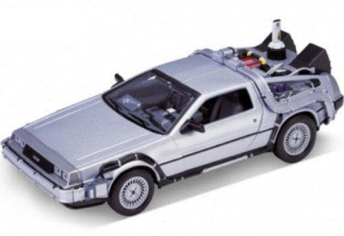 DeLorean De Lorean Zurück in die Zukunft II Welly 1:24 Modellauto