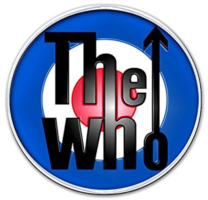 The Who Classic Mod Target Logo Nouveau Officiel Metal Pin Badge Size One Size