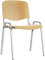 Besucherstuhl ISO CR WOOD007 - ohne Armlehnen, buche