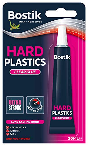 Bostik Hard Plastics Clear Adhesive 20ml Blister (501560) by Bostik