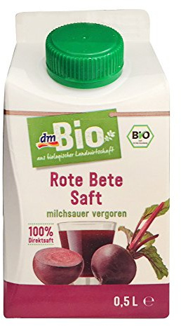 dmBio Rote Bete Saft, 500 ml Papierflasche (1er Pack)