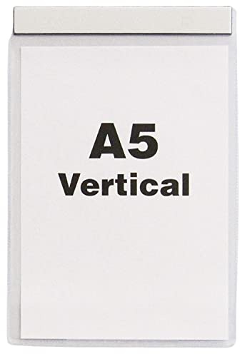 Industrial Strength Clear Pocket - Self-Adhesive - H.160 x W.215mm - A5 Vertical - Pack of 10