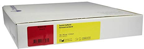 Biatain Schaumverband 18x18 cm Selbst Haftend