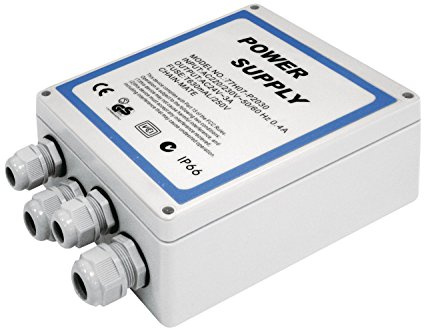 DIGITUS DN-16098-1 Stromzufuhr-Box, AC Adapter 220/230V auf AC24V/3A, Kamera-Zubehör für DN-16081-1, DN-16082-1, DN-16084-1, DN-16085-1, Weiss/opulenter Garten