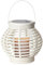 LED-Solar-Laterne Lantern, 1 warm light LED, Farbe : weiss ca. 16 x 16 cm, mit Solarpanel, incl. Akku, Outdoor