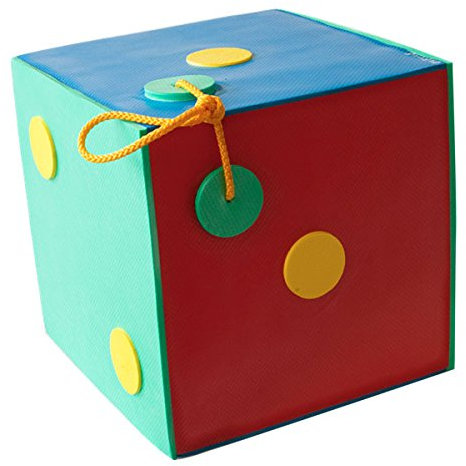 YATE Polimix Cube Variante 3 Bogenschießen Zielscheibe Bogenzielscheibe Schießwürfel Mehrfarbig bis 60lbs Armbrust Ziel Bogensport 30cm Indoor & Outdoor, Wetterfest mit Griff
