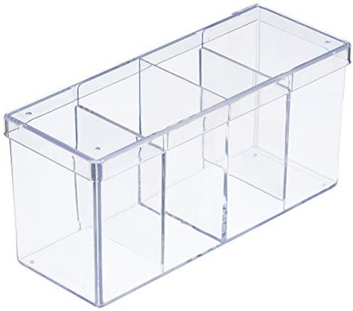 Ultra Pro 81163 - Card Box 4-Compartment Clear