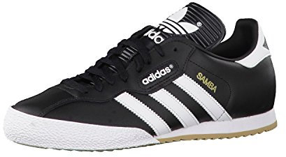 adidas Samba Super, Men’s Gymnastics Gymnastics Shoes, Black (Black/Running White Footwear), 11 UK (46 EU)