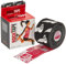 RockTape Unisex-Adult Std Standard Tape, 5cm x 5m, Skull schwarz, 1 Stück, Rosa Schädel
