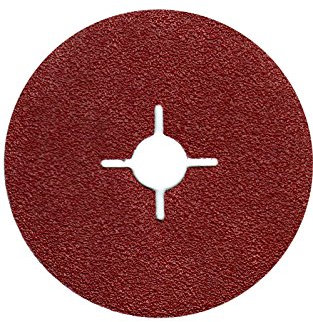 50 x Fibre Disques papier abrasif feuilles abrasives 115 mm Grain = 100 pour meuleuse d'angle