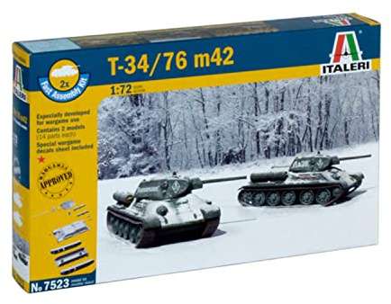 Italeri 1: 72 7523 T 34/76 M42 Vehicle