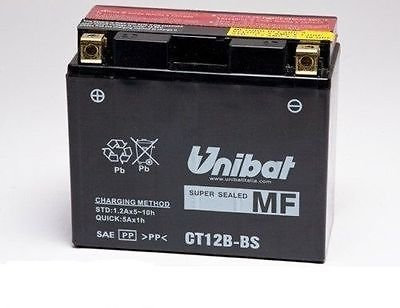 Batterie moto scooter Unibat no Yuasa CT12B-BS