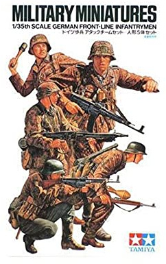 Tamiya 35196 German Front Line Infantrymen (1:35 Scale)