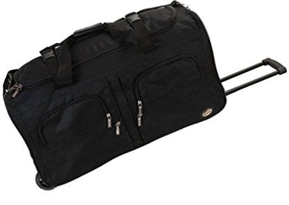 Rockland Gepäck 76,2 cm Rolltasche, Schwarz, Einheitsgröße, Melbourne Hardside Erweiterbares Spinnrad Gepäck