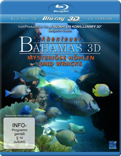 Abenteuer Bahamas 3D - Mysteriöse Höhlen und Wracks [3D Blu-ray]