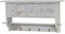 Mendler Garderobe HWC-C49, Wandgarderobe Wandregal, Vintage mit 5 Schubladen 32x65x13cm - Shabby Look, grau