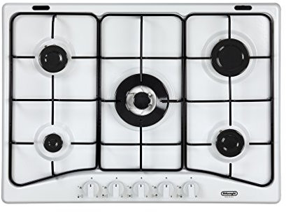 DeLonghi YBF 57 ASV Incasso Gas Bianco piano cottura