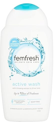 Femfresh – Intim-Toilette – Gel Creme Odor Control – Langanhaltende Frische – Flasche mit 250 ml