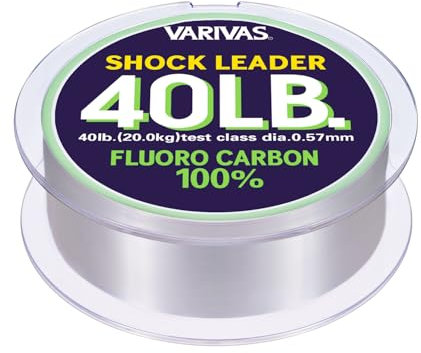 Varivas Fluorocarbon Shock Leader Line 30m 40lb (9876)
