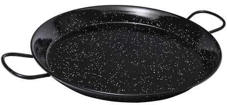 Vaello Campos - La Valenciana 40cm Enamelled Steel Paella Pan