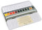 Blockx Lot de 12 demi-godets à aquarelle + 12 emplacements vides