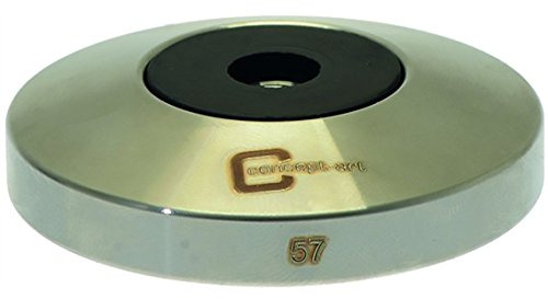 Tamper Unterteil Base Flat aus Edelstahl 57
