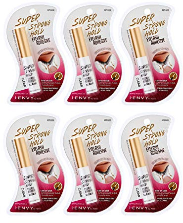 Kiss I Envy Eyelash Glue Super Strong Hold Clear 5 g