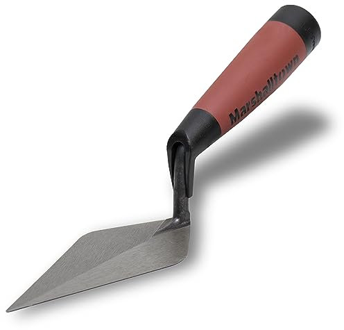 Marshalltown M46115D Cazzuola a punta acuta, con manico Durasoft, modello London, 12,7 cm