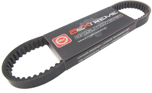 2EXTREME Keilriemen für FLEX-TECH FIRENZE 25/50, HURRICAN X1,2 - V-Riemen für 50ccm QMA/QMB GY6 Motor mit 10-Zoll Felge