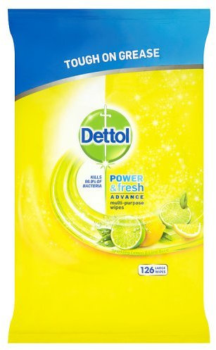 Dettol Power & Fresh Cleaning Wipes Citrus