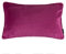 McAlister Textiles Matter Samt | Kissenbezug für Sofakissen in Fuchsia Pink | 60 x 40cm | erhältlich in 25 Farben | griffester Samt edel paspeliert | Kissenhülle für Samtkissen