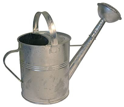 Metallo Annaffiatoio, 5 litri, zincato