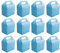 VALUE PACK 12 x Baby Blue Paper Lunch Box Going Home Present Picnic Boxes
