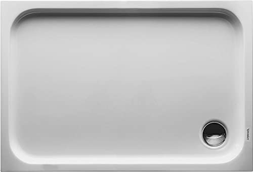 Duravit Duschwanne D-Code 110x75x85mm Rechteck, mit Antislip, weiss, 720097000000001