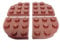 Lego Parts: Plate, Round Corner 3 x 3 (PACK of 4 - Reddish Brown) by Parts/Elements - Plates, Round Corner