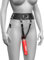 Vibrator-Gurt aus vegan Leder für Magic Wand und Vibrator – Bondage Strap-On für Frauen und Paare