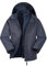 Mountain Warehouse Fell Kids 3 in 1 Jacket - Water-Resistant Triclimate Raincoat, Detachable Inner Coat & Packaway Hood - For Walking, Hiking & Outdoors Navy Kids Size 3-4 Years