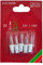 Konstsmide 2122-052SB Ersatzbirne / für Minilichterketten / 12V, 1,14W / 5er Blister / Steckfassung, weiß