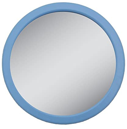 Zadro 3.75 Dia. Compact Mirror 12X Travel magnifying Mirror 18 Strong Suction Cup Wall Mounted Makeup Mirror for Shower