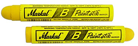 Connect 35100 Tyre Marker Pens-Yellow 12pc