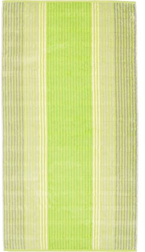 Cawö Handtücher Noblesse Cashmere Streifen 1056 Kiwi - 45