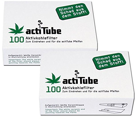 actiTube actiefkoolfilter– 2 x 100 stuks per doos