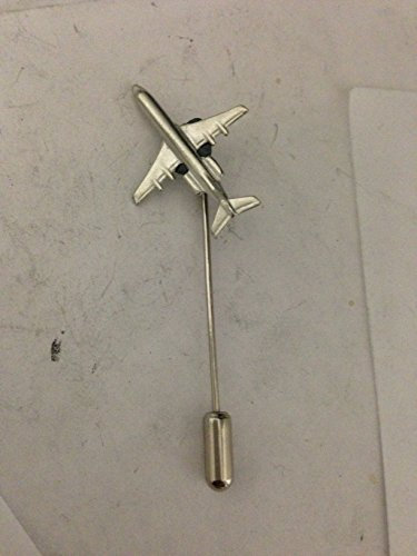 Fokker 100 C16 Jet Airliner Flugzeug auf einer Krawattennadel, Mütze, Schal, Kragen, Mantel, englisches Zinn Emblem, Hartzinn