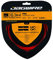 Jagwire 18009403 Set Tubi Freno Hyflow in Teflon e Kevlar, 3000 mm, Rosso