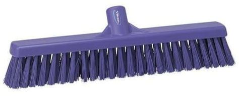 Vikan 31998 Broom,Push,Soft,24,PP/PBT,Purple