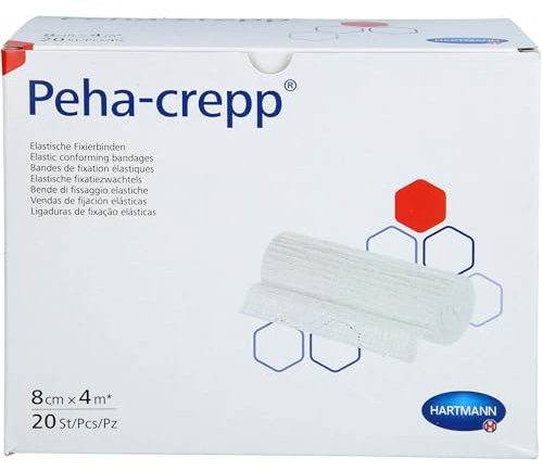 PEHA CREPP Fixierbinde 8 cmx4 m 20 St