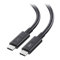 Cable Matters [Certificado USB-IF] 1m Cable USB C 10 Gbps Gen 2 (Cable USB C a USB C) con Video 8K y Power Delivery de 100 W en Negro