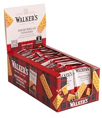 Le dita dei biscotti di frolla dei camminatori biscotti tradizionali del burro a forma di dito della ricetta scozzese, 40 g, 24 pezzi