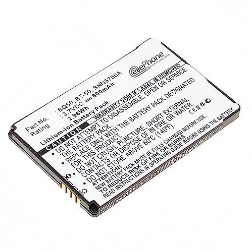 cellePhone Batteria Li-Ion Compatibile con Motorola W156 W180 W205 W208 W218 W220 W230 W375 W377 W510 - KRZR K3 - Slvr L9 (sostituita BQ50)